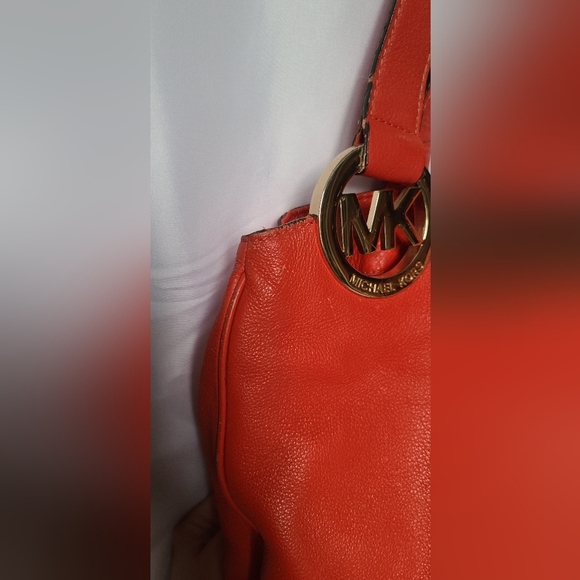 Michael Kors Burnt Orange Purse 👜 - Picture 10 of 16